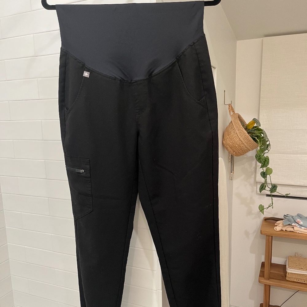 Figs Scrubs Maternity Jogger Pants XS Zamora
